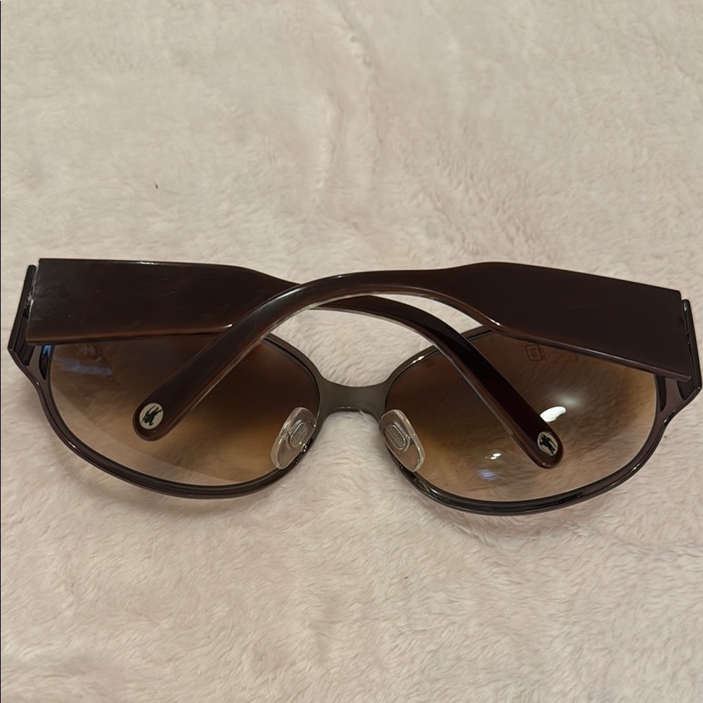 Vintage Authentic Burberry Gradient Oversized Sun… - image 8